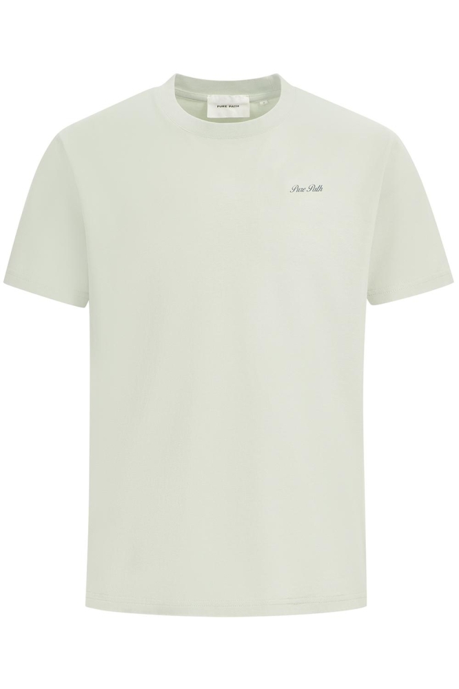 LOOSE FIT T SHIRT 25010110 13 LIGHT GREEN
